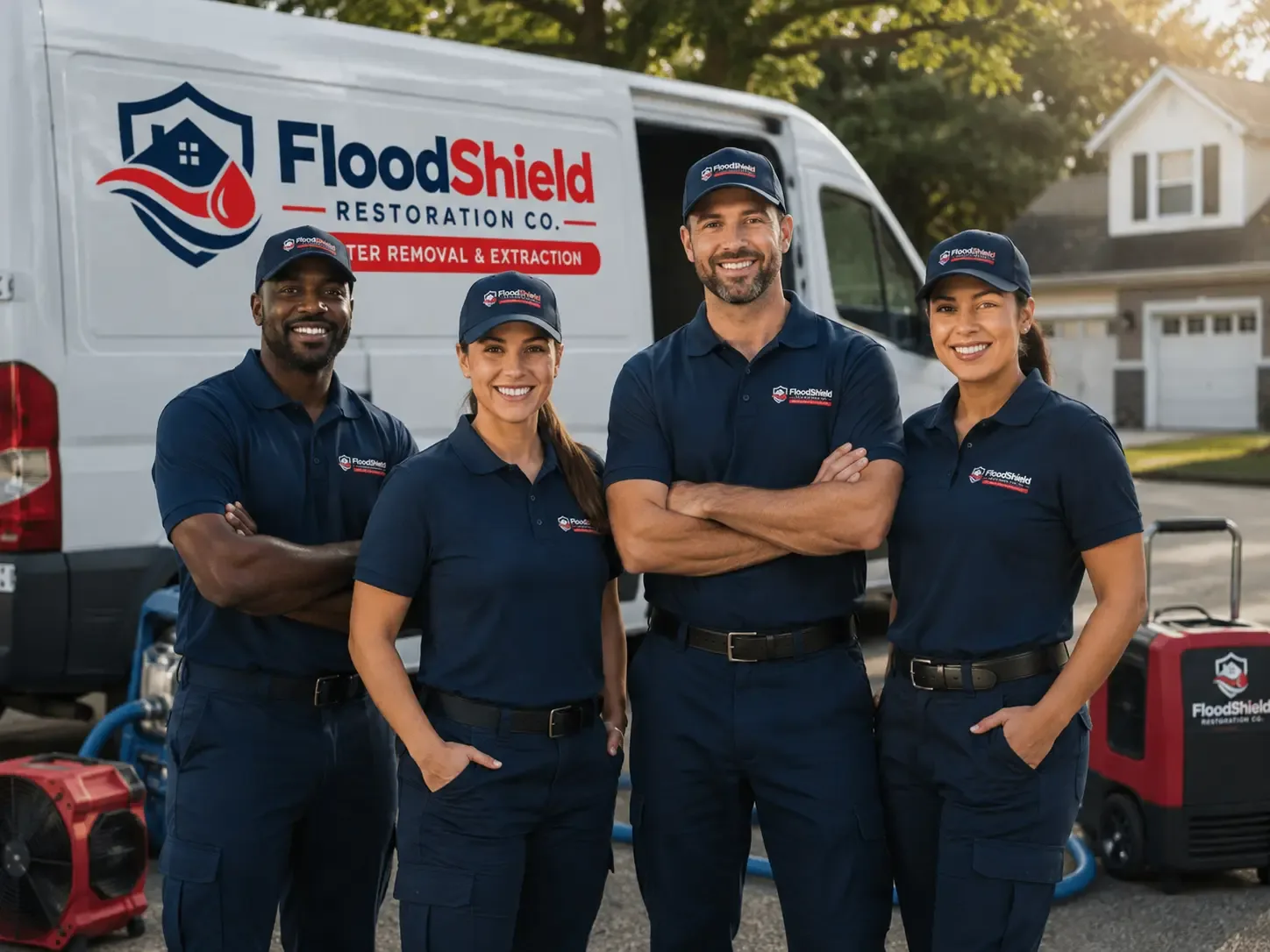 Flood Damage Restoration company in March Air Reserve Base, CA